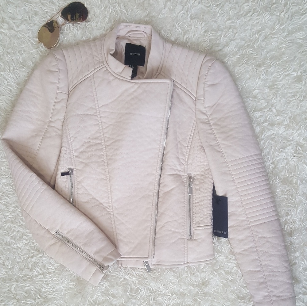NWT Forever 21 Faux Leather Jacket